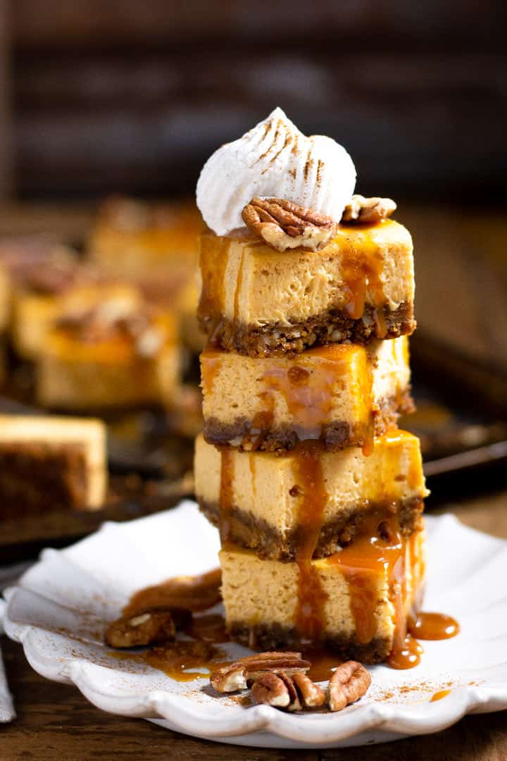 Easy Pumpkin Cheesecake Bars