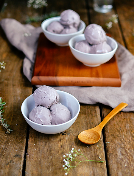 Earl Grey Lavender Ice Cream